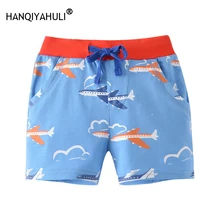 HANQIYAHULI/шорты для маленьких мальчиков, брюки для мальчиков, Детские Короткие хлопковые спортивные детские пляжные шорты, детские короткие штанишки для мальчиков