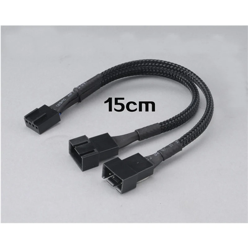 15 см 4Pin вентиляторы охлаждения процессора кабель питания 4pin PWM разветвитель