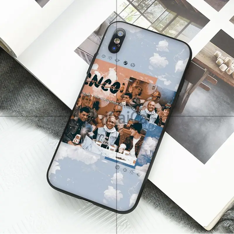 A7 Ruicaica CNCO Christopher Velez Мягкий Силиконовый ТПУ чехол для телефона Apple iPhone 8 7 6 6 S Plus X XS MAX 5 5S SE XR сотовые телефоны - Цвет: A7