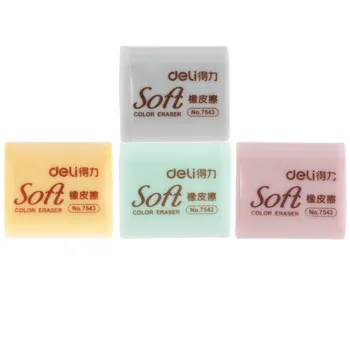 

DELI Eraser Pupils Pencil Writing Correction Eraser Art Students Painting Drawing Rubber 4B Borracha Escolar Correction Supplies
