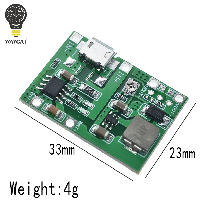 18650 Li-ion Battery Charger Board with Boost Module #2