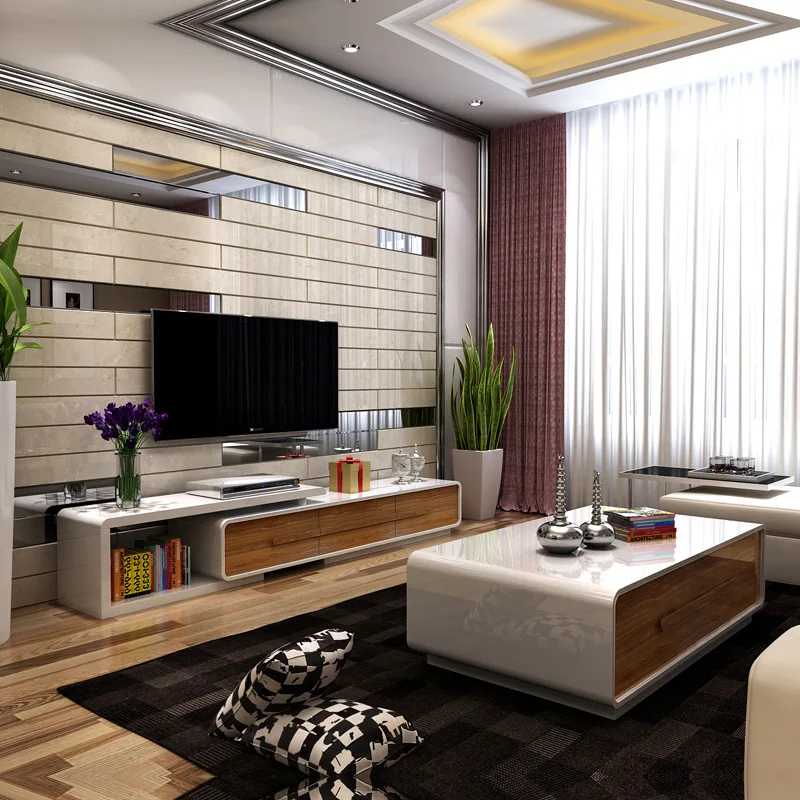 Современный paino живопись центр журнальный столик и ТВ Стенд Мебель для гостиной