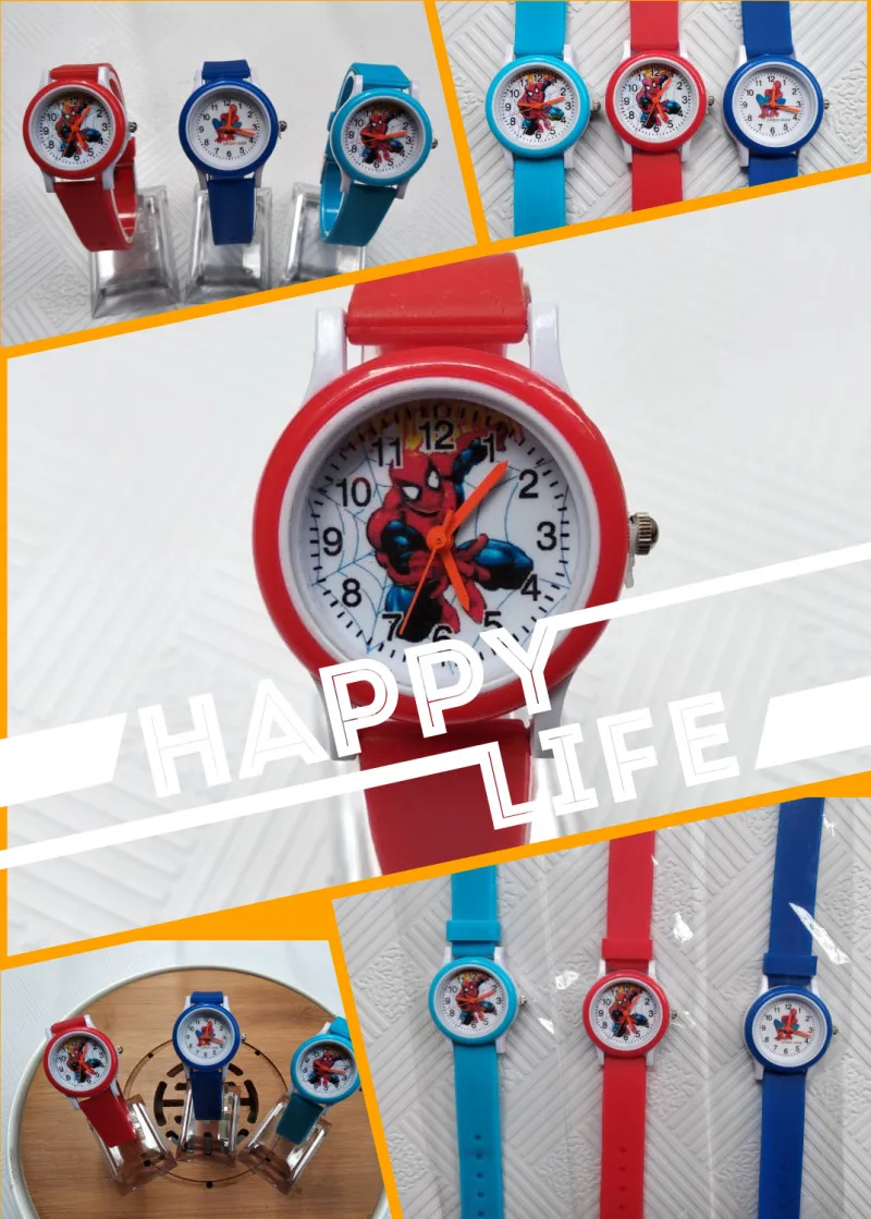 2019 последний выпуск Человек-паук детские часы повседневное дети часы водостойкие наручные часы модные детские часы обувь для мальчиков и