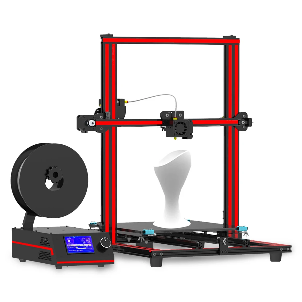 Tronxy X3S 3D принтеры 330X330X420 мм алюминиевый профиль быстро Установка комплект в