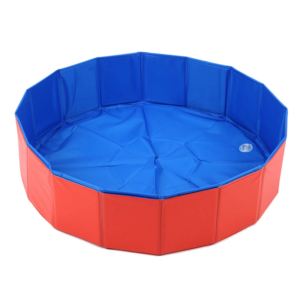 pieghevole del cane piscina per bambini pet puppy nuoto balneazione vasca vasca da bagno cane gatti