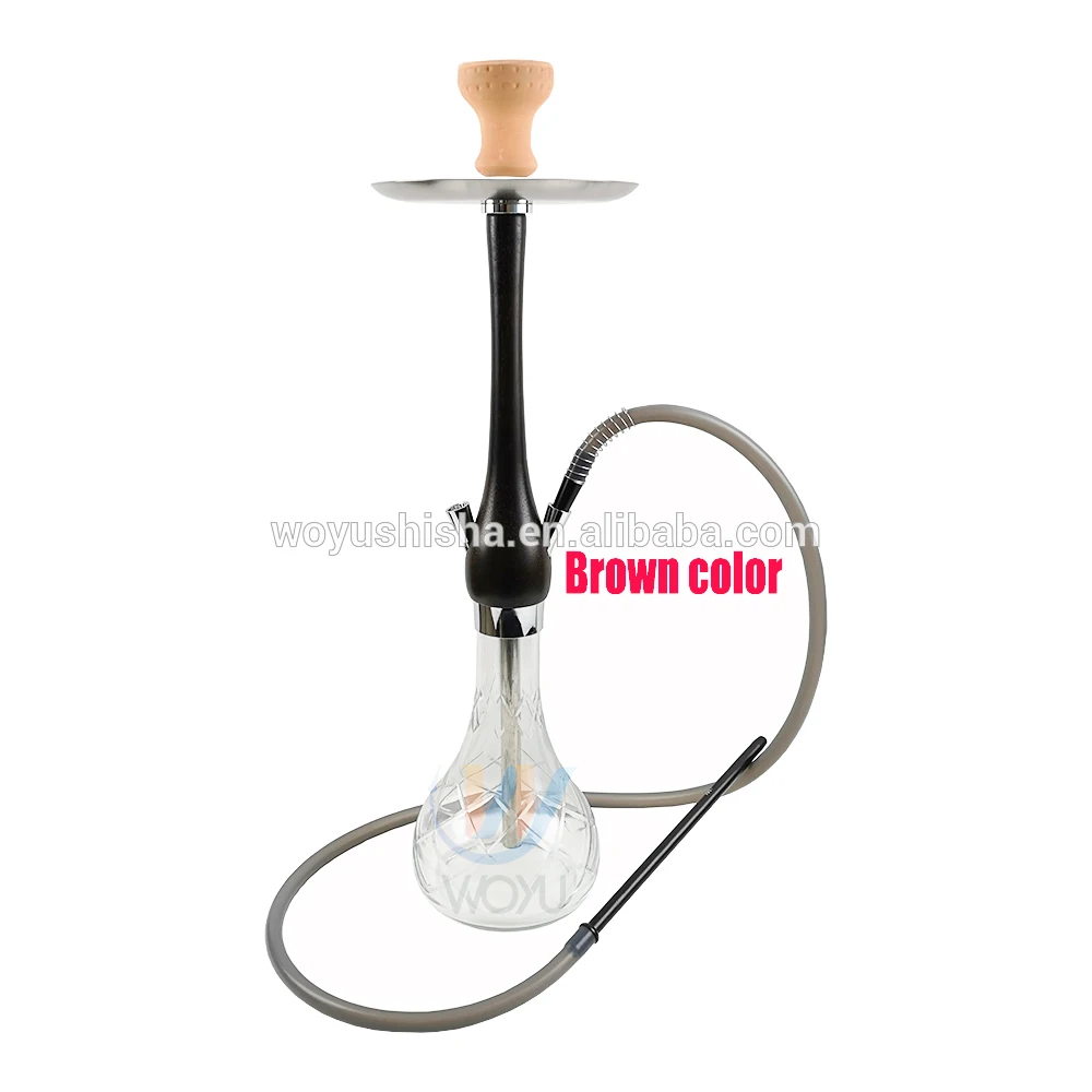 

Black color yellow color shisha wooden wukah popular wood hookah personal use or barware
