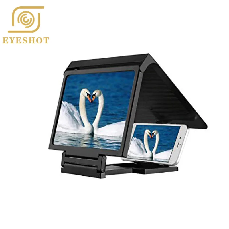 

Hotsale Mobile Phone Screen Enlarger Amplifier Magnifier 3D Video Display Folding Enlarged Expander Eyes Protection Holder