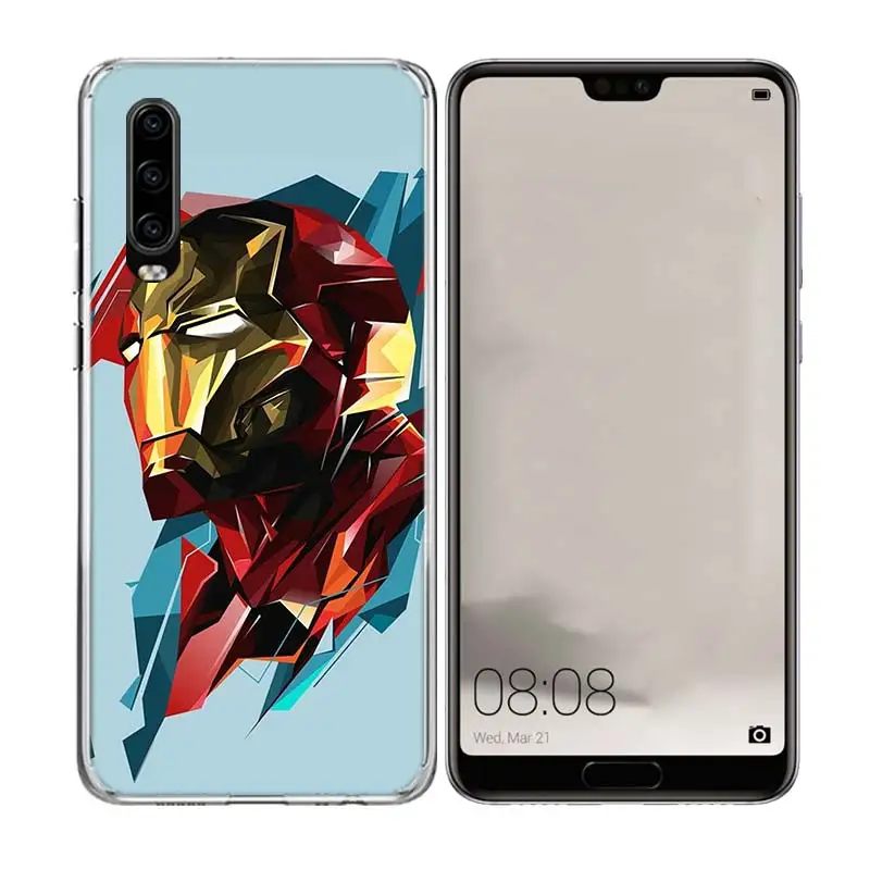ТПУ силиконовый чехол для телефона huawei mate 10 20 Pro Lite 20X S RS Y5 Y6 Y7 Y9 2019 Prime