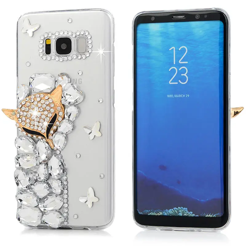 YOKIRIN 3D чехол ручной работы с бриллиантами для samsung Galaxy S8 блестящие стразы