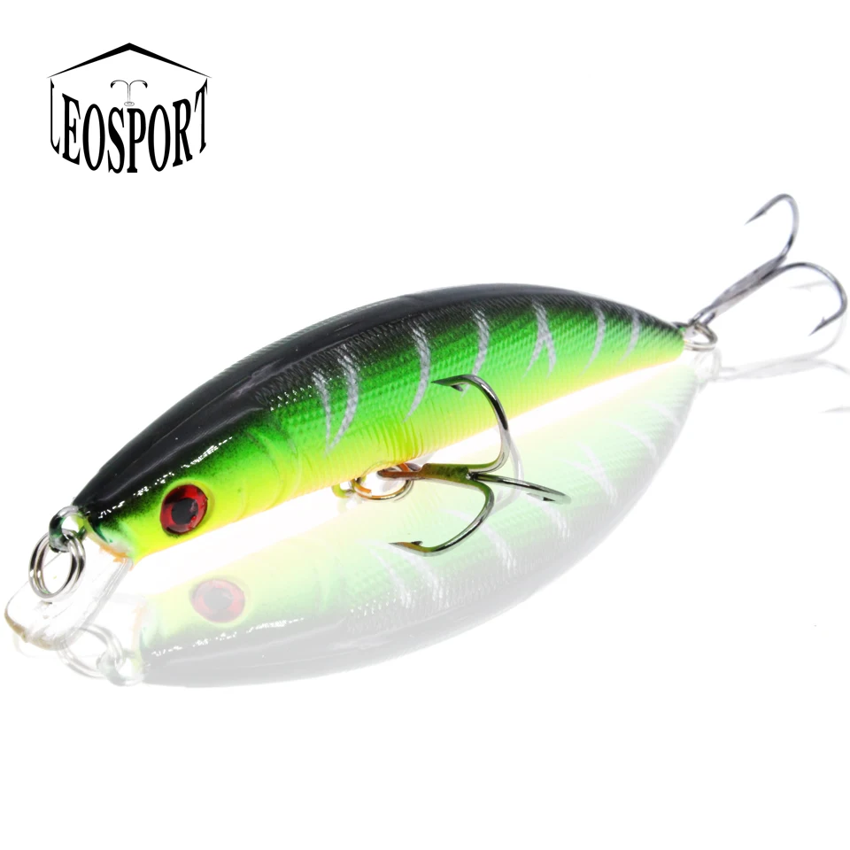 

Wobbler Crankbait Minnow Fishing Lures 3d-Eyes Artificial Quality5-Colors Super Pesca