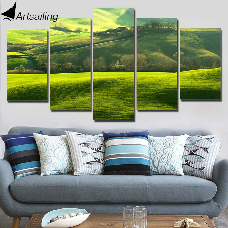 Modular Canvas HD Prints Posters Home Decor Wall Art Pictures 5 Pieces