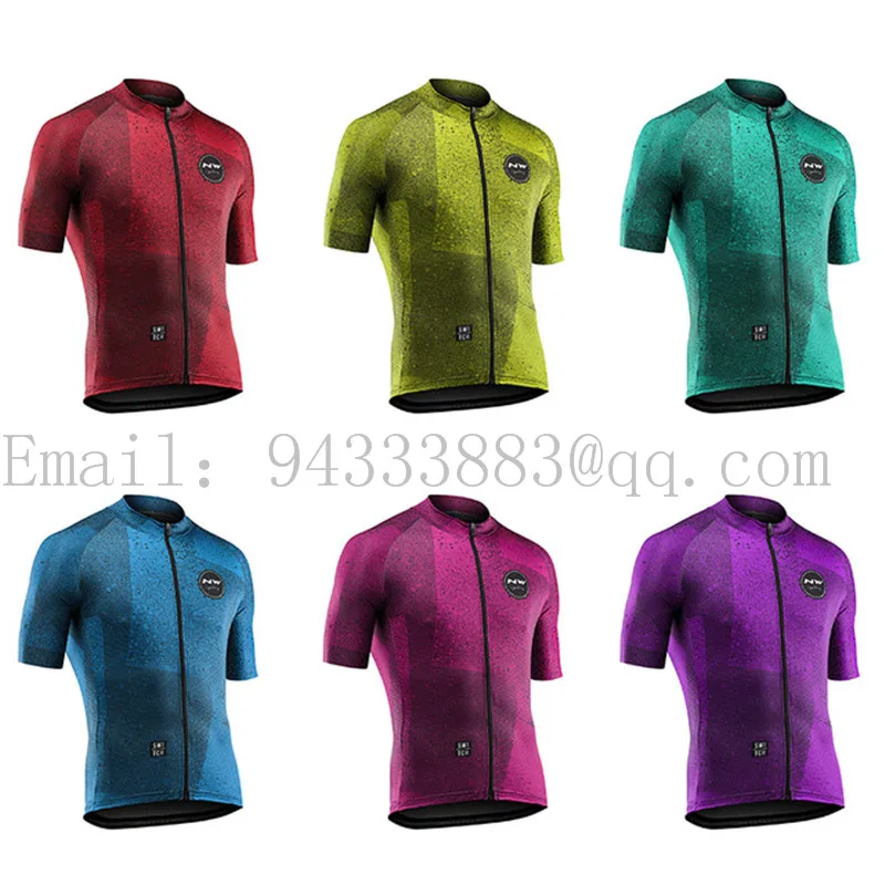 Northwave 2019 new style cycling jersey men summer short sleeve Quick Dry mtb team bike clothes custom maillot ciclismo hombre