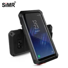 SiMR противоударный чехол для Galaxy S8/S8 плюс Heavy Duty шок противоударный чехол& Алюминий металлический чехол для Samsung Galaxy S8/S8
