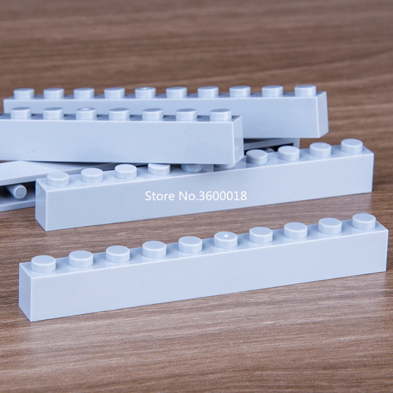 

15pcs/lot DECOOL parts Compatible legos 6111 1x10 MOC High Particles Bricks blocks Building toys for childrens