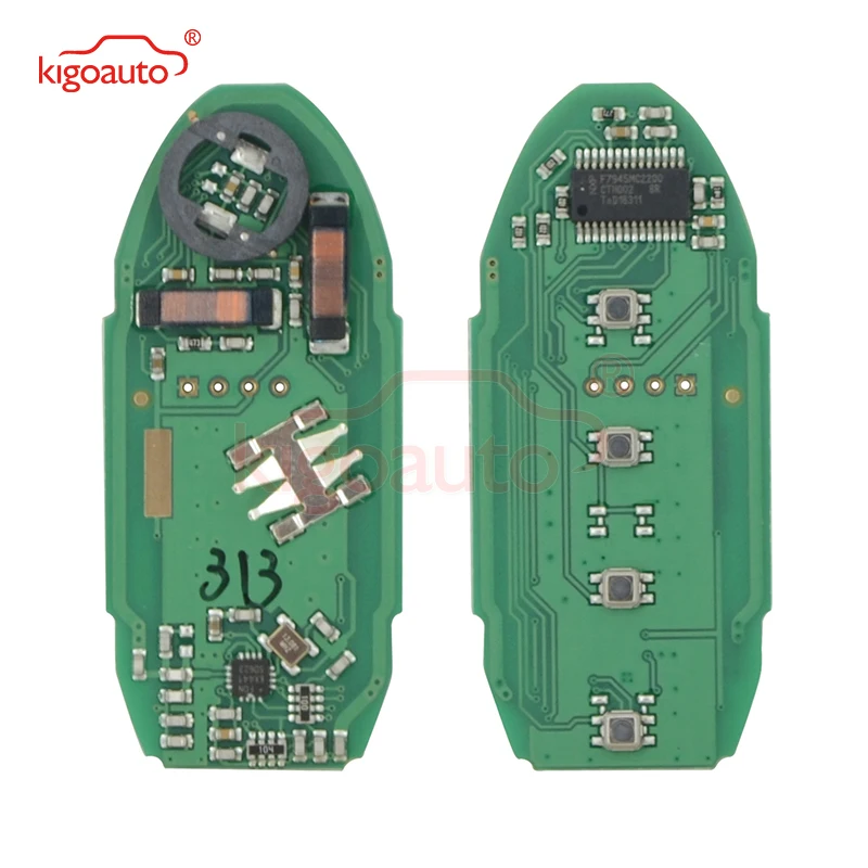 KIGOAUTO KR5S180144014 S180144313 умный Автомобильный ключ 4 кнопки 433 МГц 4A чип для Nissan Murano Pathfinder