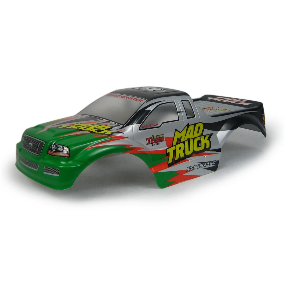 

NO:10103 Shell Cover HengLong Rc Racing 1:10 1/10 HL3851-2 3851-2 Rc Spare Parts Big Foot Mad Truck LandOverlor Car