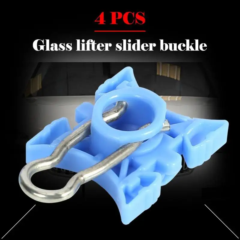 

4pcs/set Window Regulator Guide Slider Clips Sliding Blocks for Volvo 740 940 960 S80 XC70 XC90 V70 S60