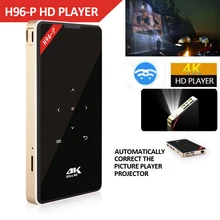 Горячая продажа H96 P мини DLP 4 k Projecteur четырехъядерный Android