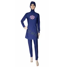 Полный охват скромный арабский Пляж высокого качества солнцезащитные Купальники Исламские мусульманские купальники для женщин с шапочка для бассейна мусульманские badedragt