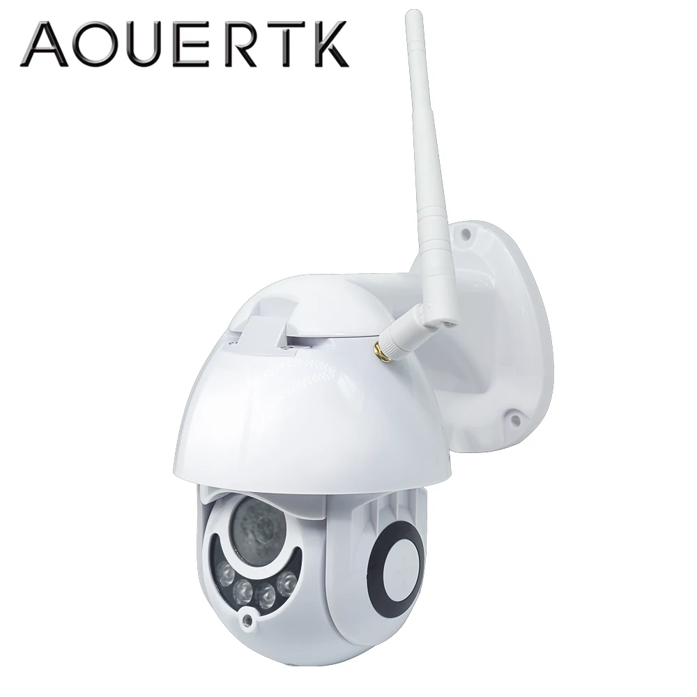 Камера видеонаблюдения AOUERTK Full Color с функцией ночного видения Wi Fi 1080P запись при