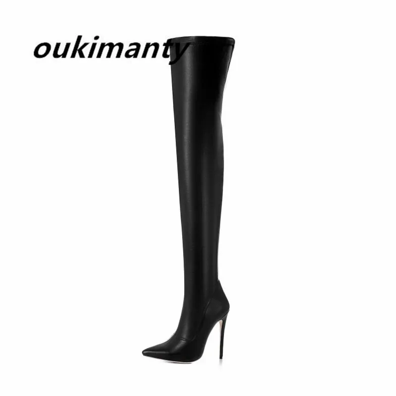 

Platform High Heels Autumn Woman Ankle Boots Fashion Women Boots Hoof Heels Women Shoes Motorcycle Slip On #Y0794219F