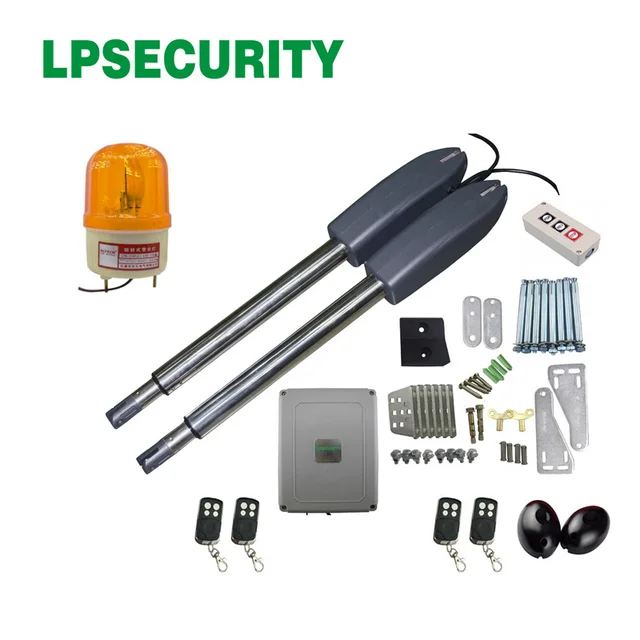 IP55 DC24V Heavy Duty Worm Gear Automatic Swing Gate Opener 300KG Auto