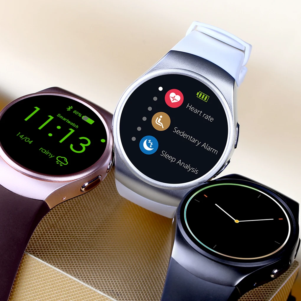

KW18 4.0 Bluetooth Smart Watches 1.3 Inch IPS HD LCD Screen Smart Watches Support SIM TF Card SmartWatch Phone for IOS/Andro
