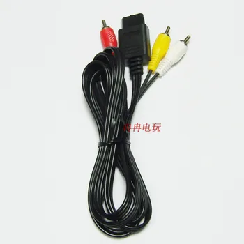 

AV Audio Video A/V TV Cable Cord Connector for N 64 N64 GameCube NG C SNES Controller Console