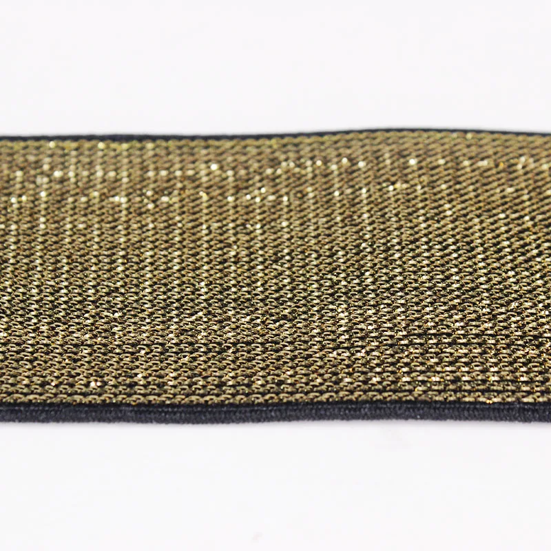 30yard-39mm-Gold-Black-Elastic-Stretch-Webbing-Ribbon-Lace-Trim-Tape-Band-Lace-Fabric-Strap-Craft (1)