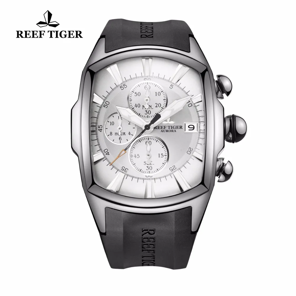 2019 Риф Тигр/RT Топ бренд Мужские Роскошные спортивные часы Reloj Hombre хронограф