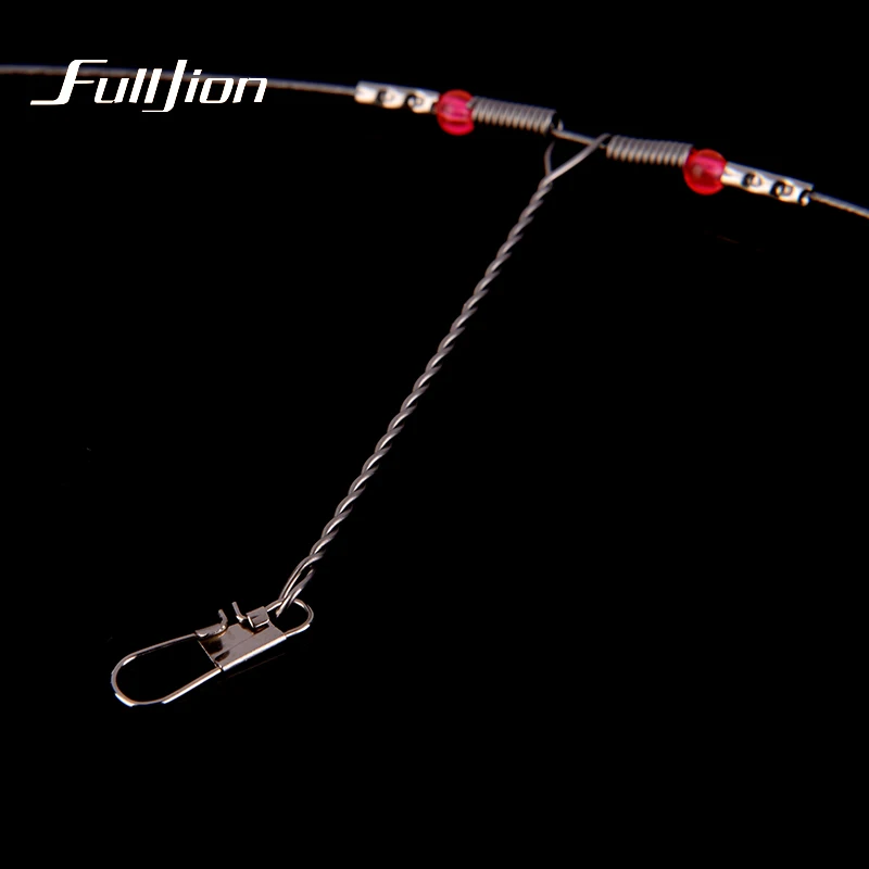 Fulljion الفولاذ المقاوم للصدأ الصيد الحفارات زعيم سلك حبل خط قطب سلسلة السنانير التوازن قوس الصيد معالجة اكسسوارات Fulljion الفولاذ المقاوم للصدأ الصيد الحفارات زعيم سلك حبل خط قطب سلسلة السنانير التوازن قوس الصيد معالجة اكسسوارات