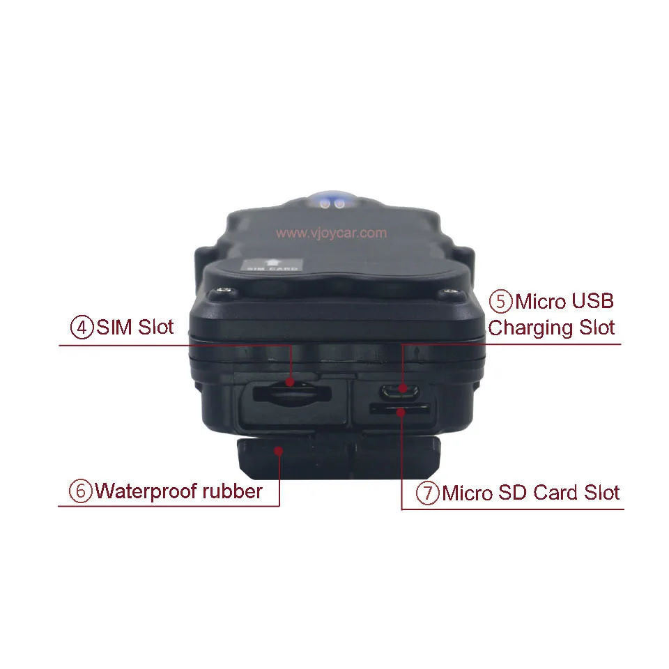 VJOYCAR TK10G 3g 4 г gps трекер Navi отслеживания устройства Wi Fi данных Logger10000mAh