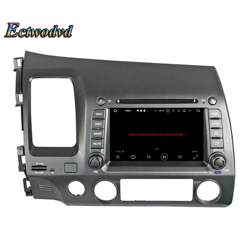 Clearance Ectwodvd Octa Core 4G RAM 64G ROM Android 9.0 Car Multimedia DVD Player GPS HeadUnit for Honda CIVIC 2006 2007 2008-2011 19
