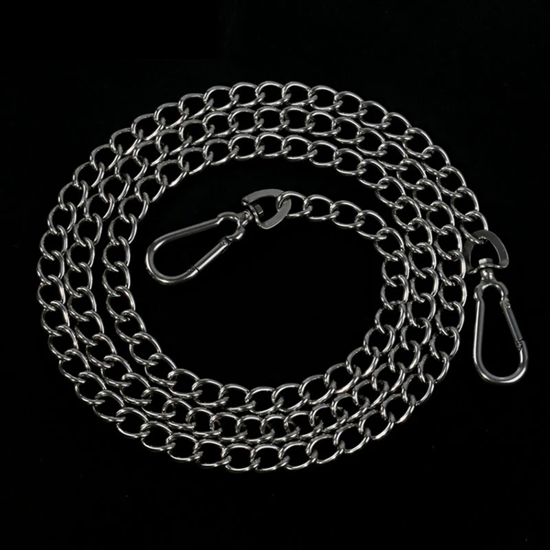 Bite Proof Heavy Duty Chain Dog Leash Stainless Steel Pet Lead Handle