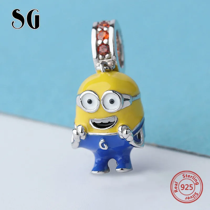 pandora minion charm pandora minion charm