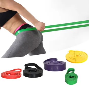 

Natural latex Strength Resistance Bands Loop Fitness Crossfit Power Lifting Pull Up Strengthen Muscles Bodybulding Yoga Exercise