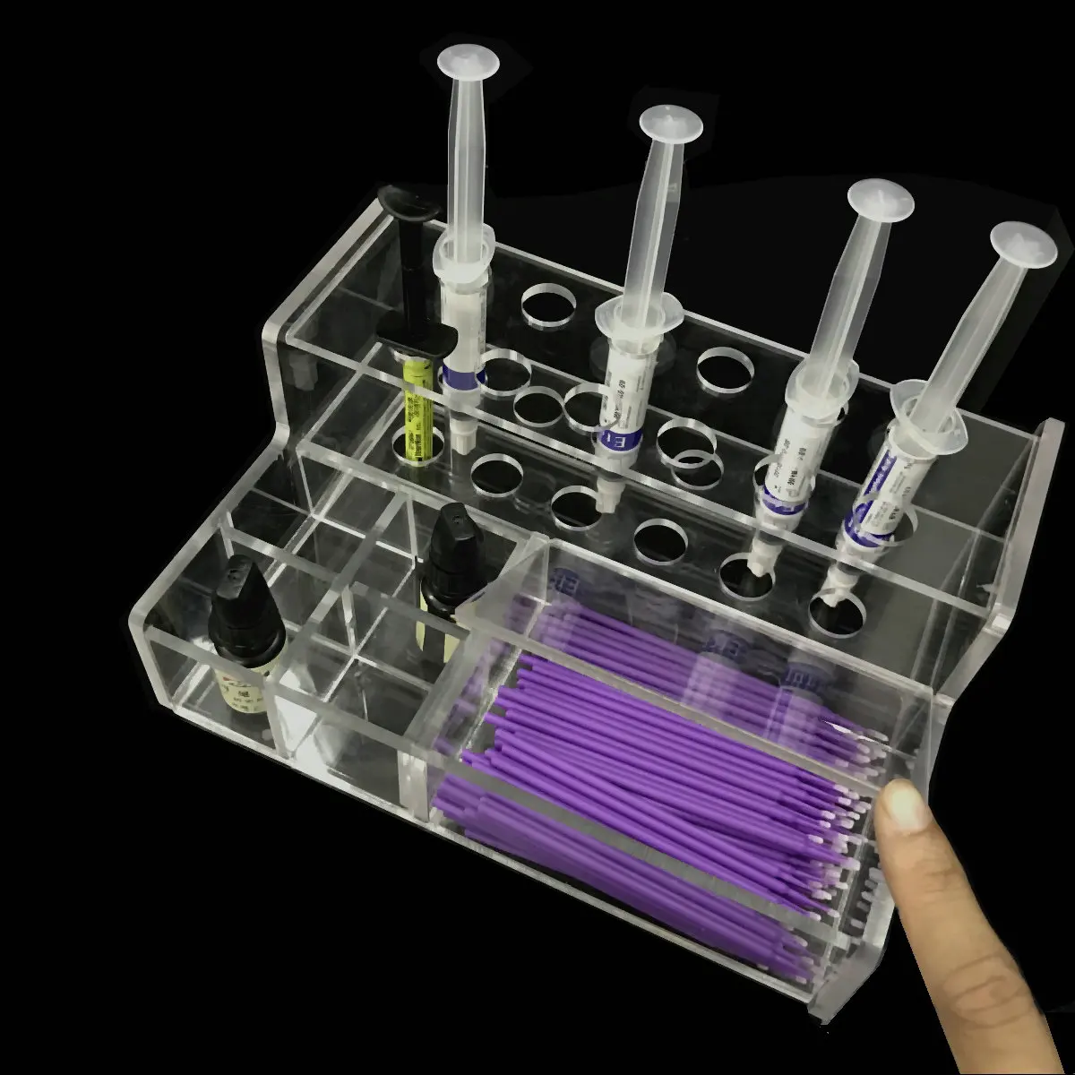 

Dental Premium Organizer Holder for Composite Syringes & Accessories