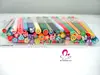 Feather cartoon fruit Festival- Mixed Style Polymer Clay Nail Art Cane A_Grade 100pcs Nail Art Canes 3
