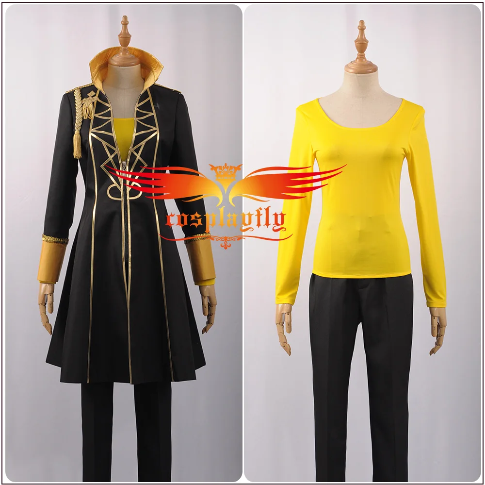 Fire Emblem Three Houses Claude Von Regan Cosplay Costume Uniform - Fancy Battle Boys Shirt, Pants, and Cloak image 6
