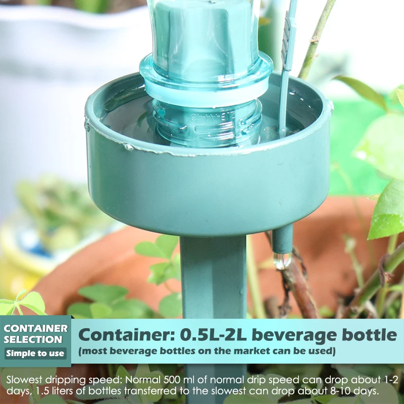 

10pcs Garden Automatic watering device Plant watering tools Adjustable Drip irrigation System Lazy man watering artifact