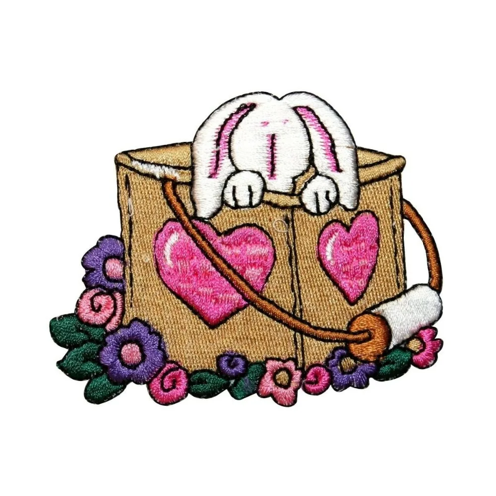 

Custom Embroidered patches Easter Patch Spring IRON ON EMBROIDERED PATCH Welcome to custom your own patch