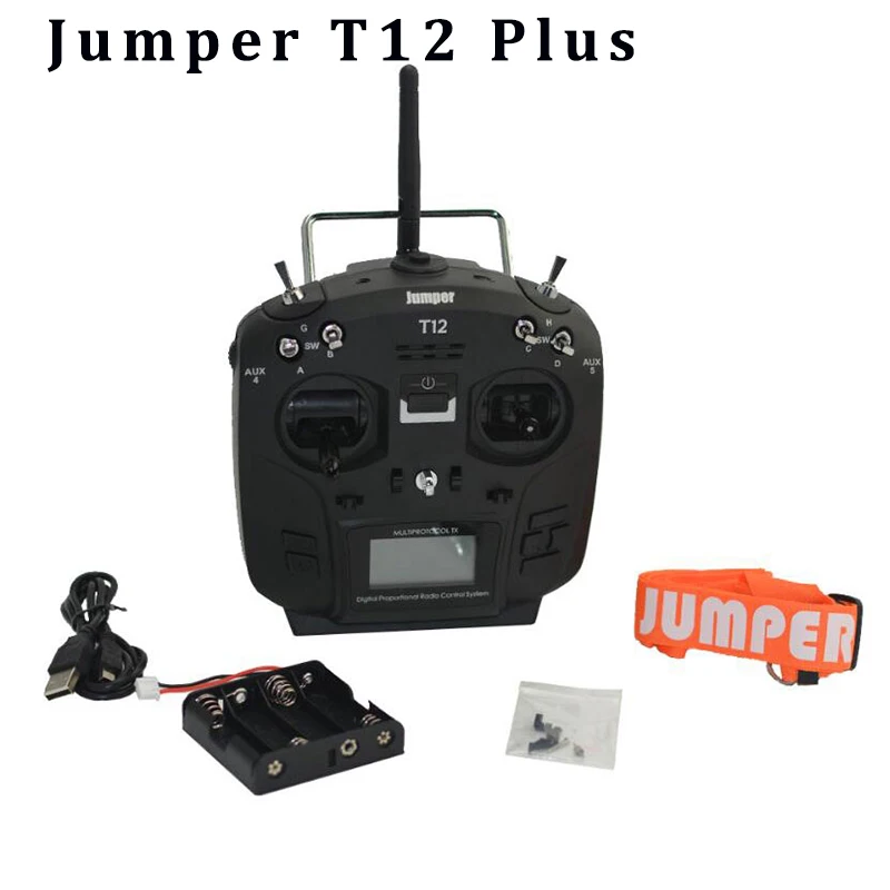 

Jumper T16 Pro Plus Remote Control Multi-protocol Radio Transmitter w/ JP4-in-1 RF Module Hall Sensor Gimbal
