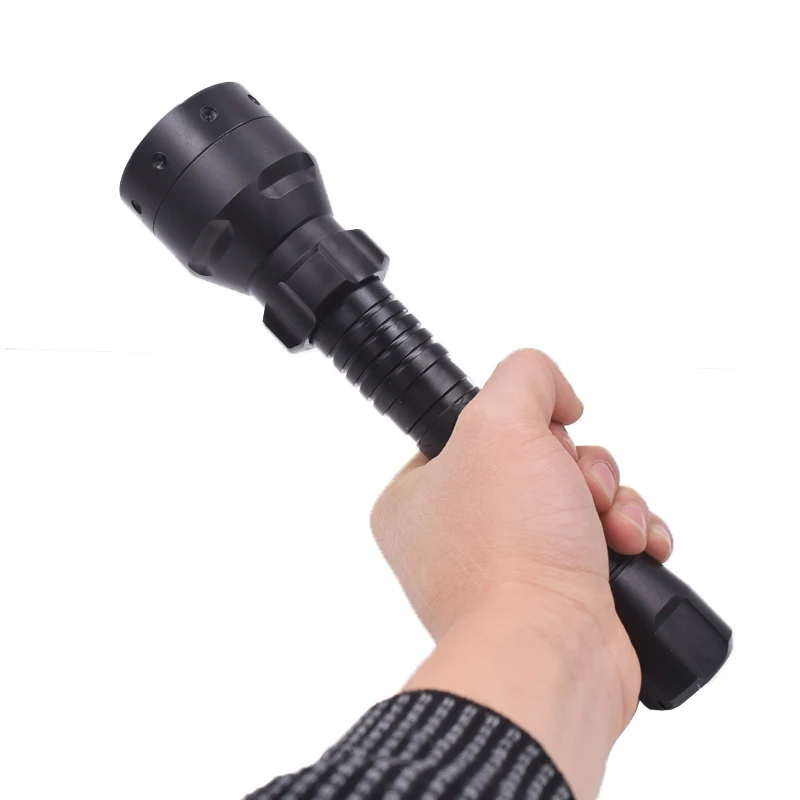  5000 lm XM-L L2 Zoom Adjustable 1 Mode LED Tactical Flashlight Torch For 18650 batteries Aluminum S - 32849528232