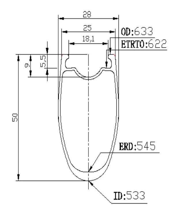 50mm tubeless