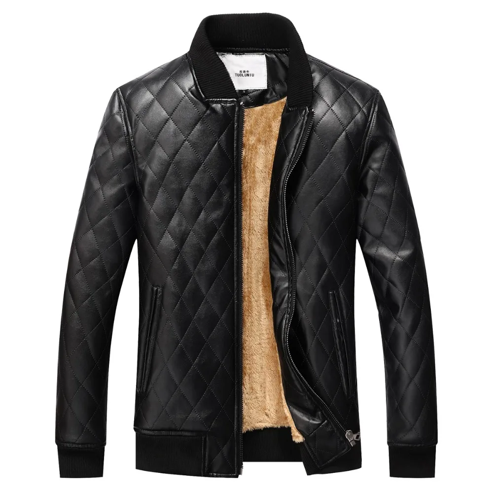 Popular Winter Leather Jacket Men-Buy Cheap Winter Leather Jacket ...