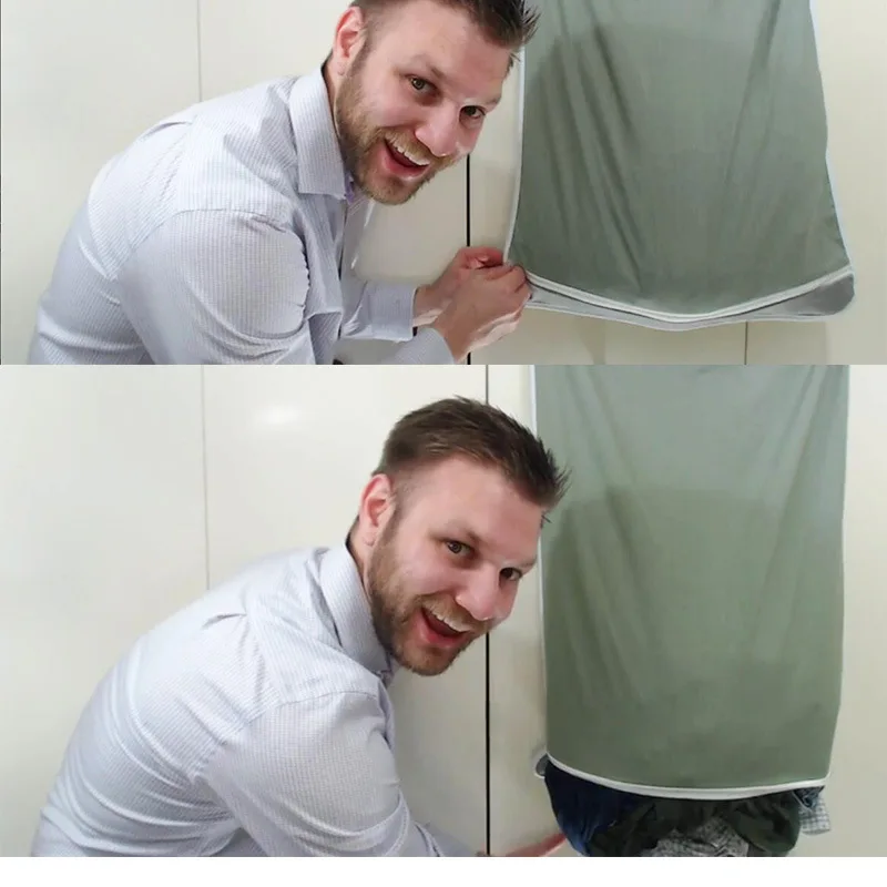 Portable Large Capacity home storage bag dirty clothes bag washroom bag hanging durable Oxford fabric bag Organizer laundry bag