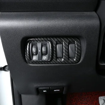 

ABS Plastic For Renault Kadjar 2015 2016 2017 2018 accessories Car Antiskid system Headlamps Adjustment Switch Cover trim
