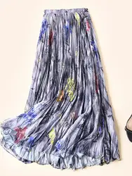 S01566 женские модные юбки 2019 взлетно посадочной полосы Элитный бренд Европейский дизайн вечерние Стиль Женская одежда