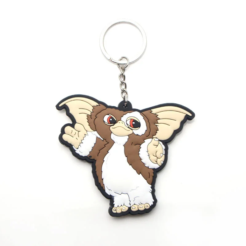 

V301 Cute Gremlins Double sided PVC Pendant Key Chain Car Keychain Keyholder Ring Key Holder Gift