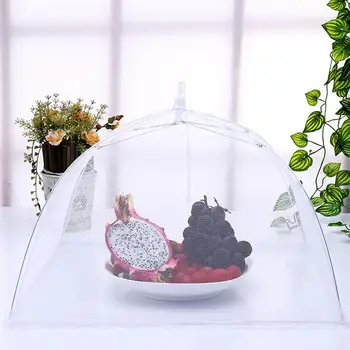 

Pop Up Mesh Screen Food Covers 12 Inch Folding Removable Protect Table Food Cover Tent Dome Net Umbrella Picnic Food Protector